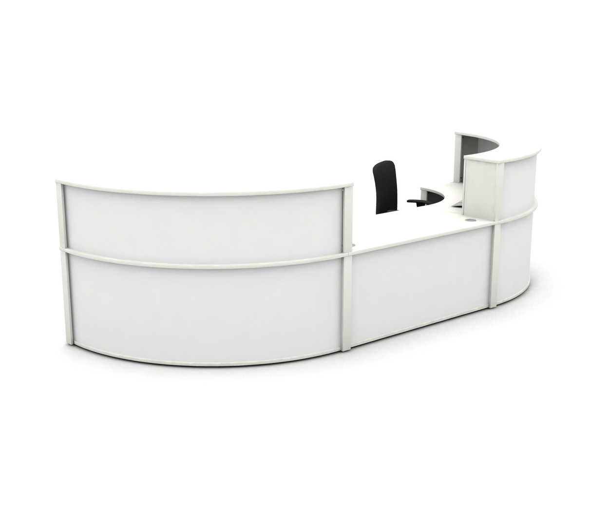 U shaped discount reception desk